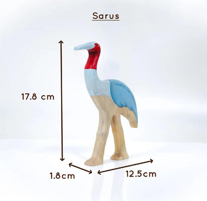 Wild Wonders of India Wooden Figurine Set | Handcrafted Wildlife Story – Learning & Educational Toys on Brown Living™. SKU: wild. Img 3.