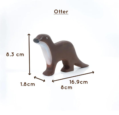 Wild Wonders of India Wooden Figurine Set | Handcrafted Wildlife Story – Learning & Educational Toys on Brown Living™. SKU: wild. Img 6.