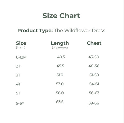 Wildflower Dress for Girls | Floral Dress for Kids – Kids Frocks & Dresses on Brown Living™. SKU: SS-02-0001_6-12M. Img 7.
