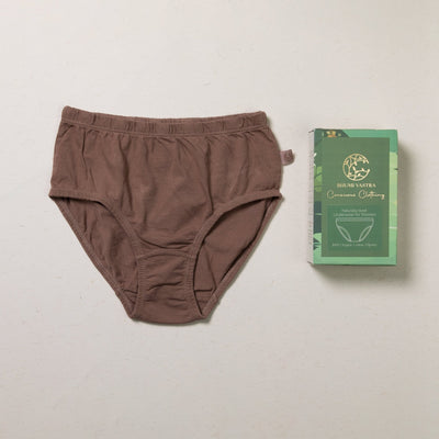 Women Hipster - Plant Dyed - Toxin Free - Anti - Microbial - Pack of 2 – Womens Underwear on Brown Living™. SKU: BVW003BMGXS. Img 6.