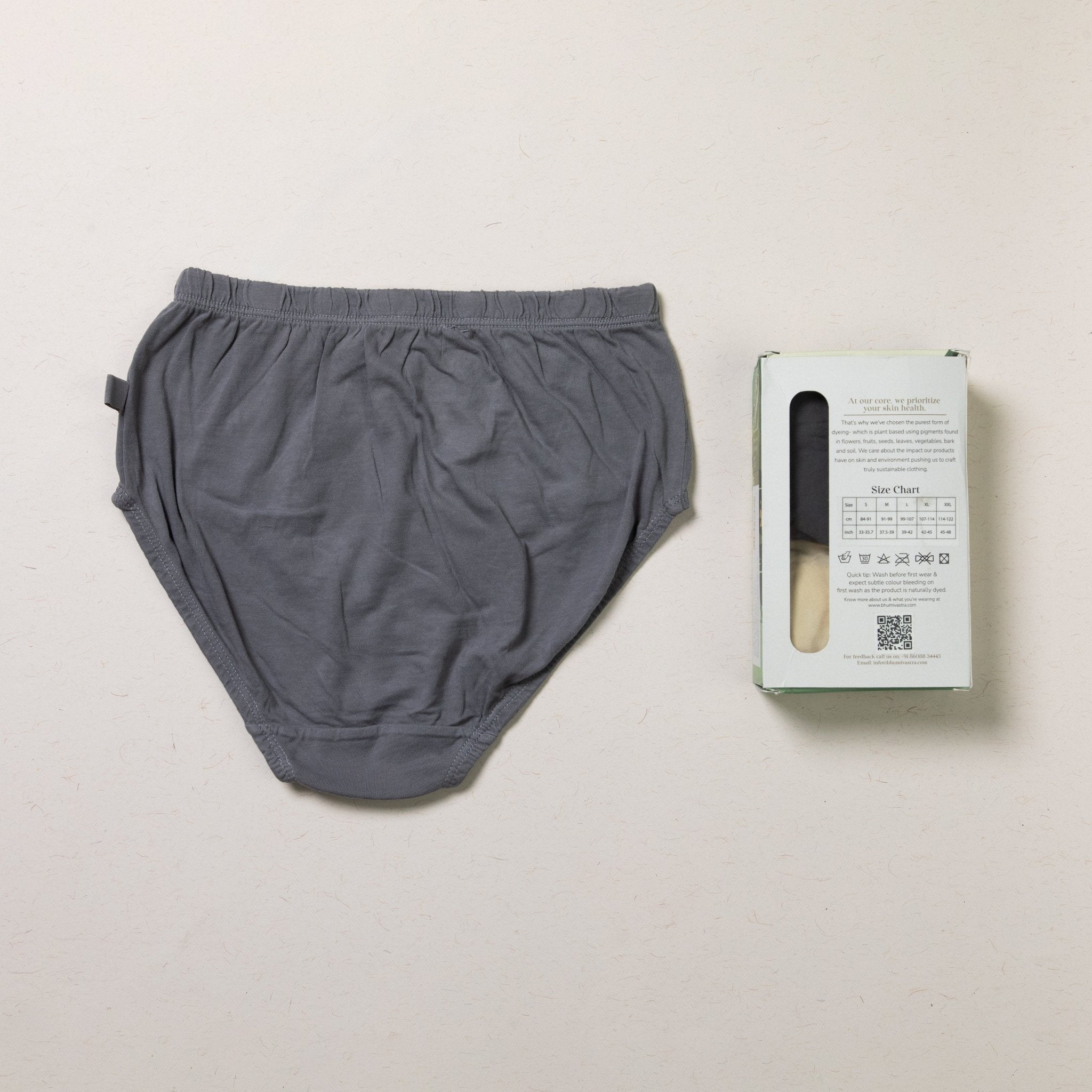Women Hipster - Plant Dyed - Toxin Free - Anti - Microbial - Pack of 2 – Womens Underwear on Brown Living™. SKU: BVW003MGIGM. Img 7.