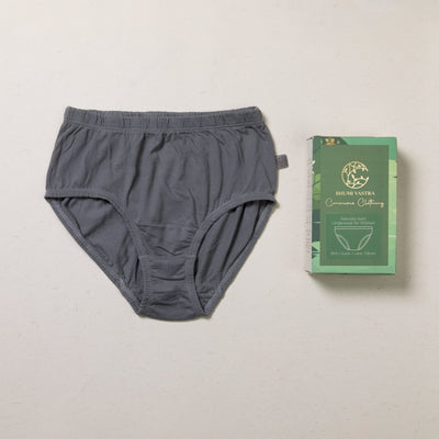 Women Hipster - Plant Dyed - Toxin Free - Anti - Microbial - Pack of 2 – Womens Underwear on Brown Living™. SKU: BVW003MGIGXS. Img 8.