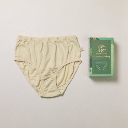 Women Hipster - Plant Dyed - Toxin Free - Anti - Microbial - Pack of 2 – Womens Underwear on Brown Living™. SKU: BVW003YIGXS. Img 9.