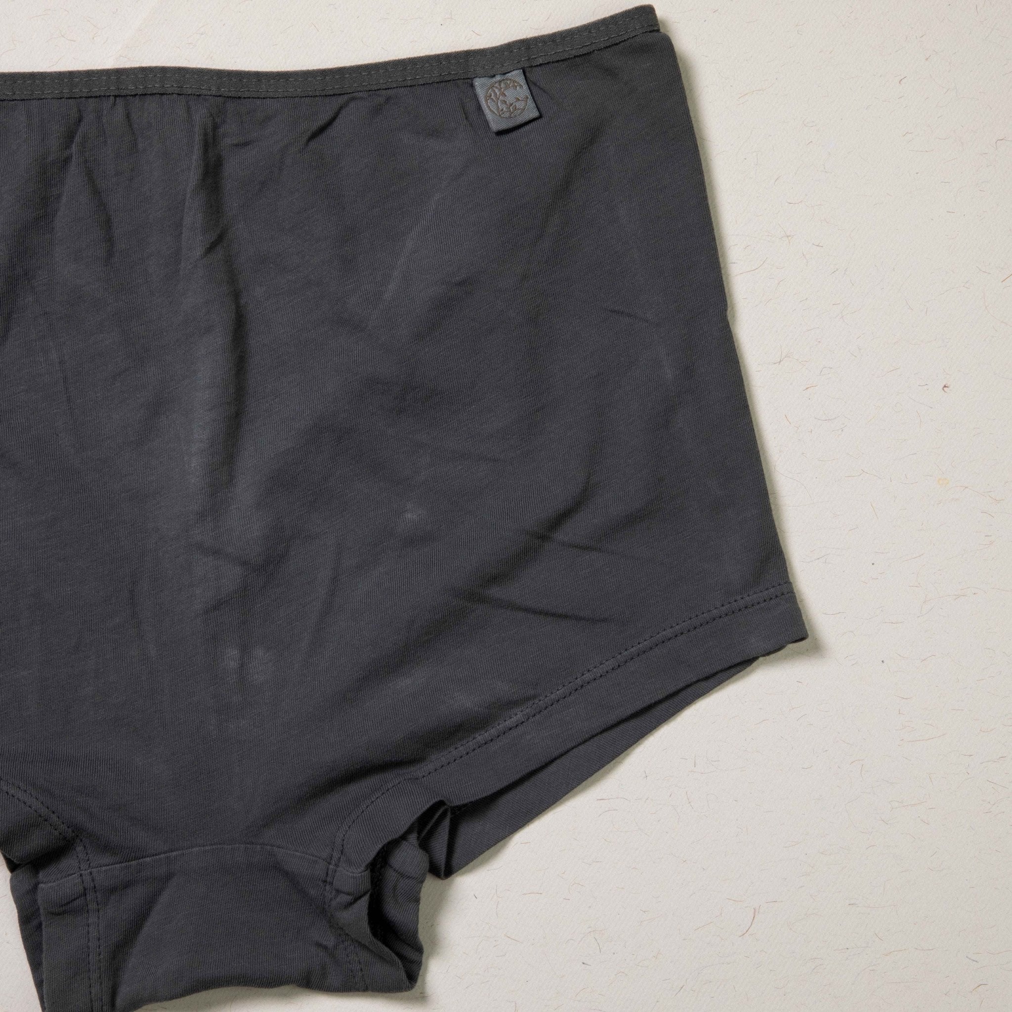 Women’s Boy - Shorts – Plant Dyed, Anti - Microbial, High Coverage – Womens Underwear on Brown Living™. SKU: BVW005IGS. Img 8.