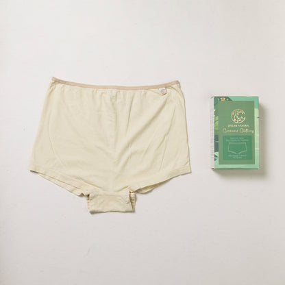 Women’s Boy - Shorts – Plant Dyed, Anti - Microbial, High Coverage – Womens Underwear on Brown Living™. SKU: BVW005YS. Img 4.