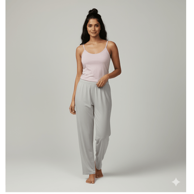 Women’s Cami Short Length Top | Soft Bamboo with Spandex – Womens Blouse on Brown Living™. SKU: 6116035-24m. Img 1.