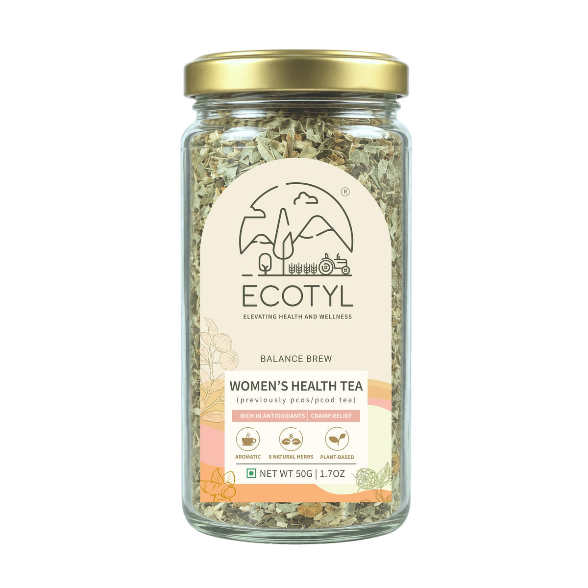 Women's Health Tea | Hormonal Balance | Herbal Tea | 50g – Tea on Brown Living™. SKU: ECOTYL00060. Img 5.