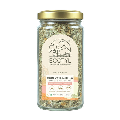 Women's Health Tea | Hormonal Balance | Herbal Tea | 50g – Tea on Brown Living™. SKU: ECOTYL00060. Img 1.
