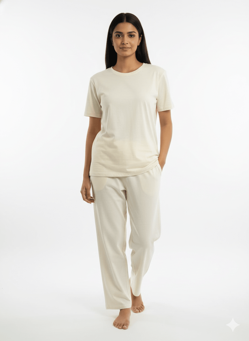 Women's Herbal - Infused Yoga Crew Tee & Without Print T-shirt – Womens Blouse on Brown Living™. SKU: 3116007-001-00. Img 11.