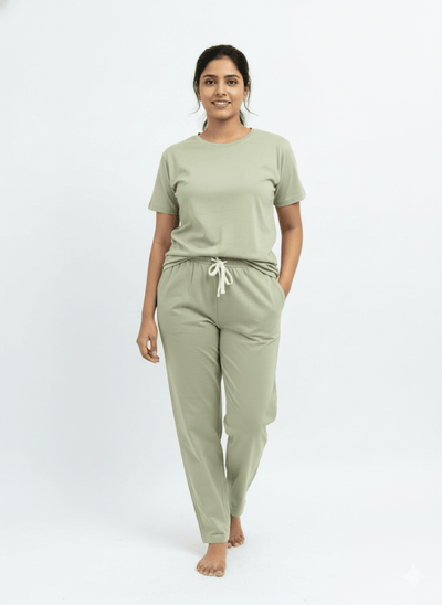 Women's Herbal - Infused Yoga Crew Tee & Without Print T-shirt – Womens Blouse on Brown Living™. SKU: 3116007-001-06. Img 9.