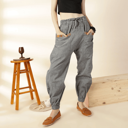 Women's Hopper | Grey | Fits Waist Sizes 28 to 38 Inches – Womens Pyjamas by Hope - House of Pure Eco available on Brown Living™. . SKU: HOP - BT23. Img 1.