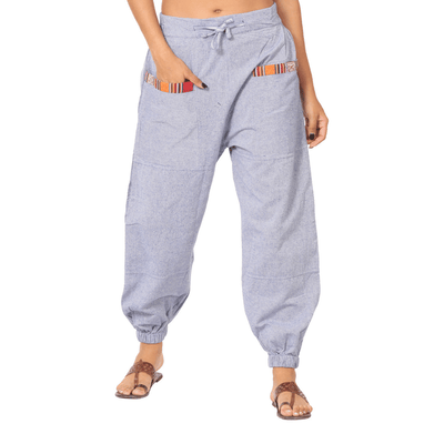 Women's Hopper | Lavender Blue | Fits Waist Sizes 28 to 38 Inches – Womens Pyjamas on Brown Living™. SKU: HOP - BT41. Img 7.