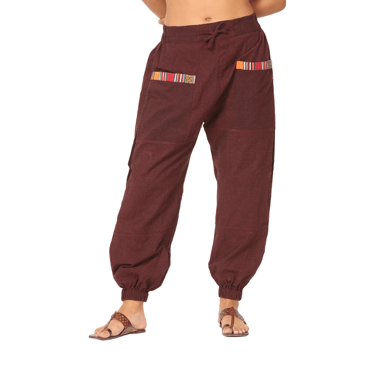 Women's Hopper | Maroon | Fits Waist Sizes 28 to 38 Inches – Womens Pyjamas by Hope - House of Pure Eco available on Brown Living™. . SKU: HOP - BT24. Img 1.