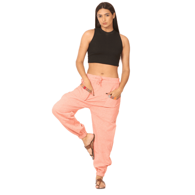 Women's Hopper | Orange | Fits Waist Sizes 28 to 38 Inches – Womens Pyjamas on Brown Living™. SKU: HOP - BT42. Img 10.