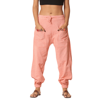 Women's Hopper | Orange | Fits Waist Sizes 28 to 38 Inches – Womens Pyjamas on Brown Living™. SKU: HOP - BT42. Img 1.