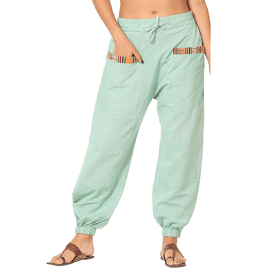 Women's Hopper | Sea Green | Fits Waist Sizes 28 to 38 Inches – Womens Pyjamas on Brown Living™. SKU: HOP - BT47. Img 1.