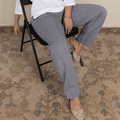 Women's Lounge Pant | Grey | Fits Waist Size 28" to 36" – Womens Pants by Hope - House of Pure Eco available on Brown Living™. . SKU: BT01013. Img 7.
