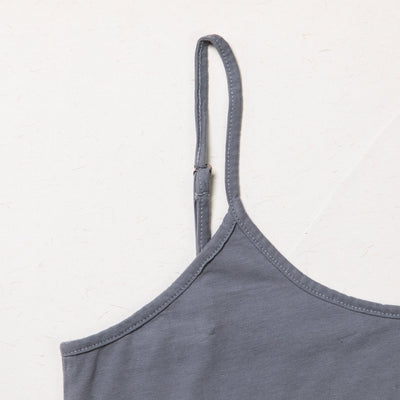 Women’s Organic Camisole/Slip – Soft, Plant Dyed & Anti - Microbial – Womens Top on Brown Living™. SKU: BVW012MGL. Img 11.
