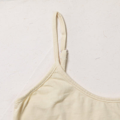 Women’s Organic Camisole/Slip – Soft, Plant Dyed & Anti - Microbial – Womens Top on Brown Living™. SKU: BVW012YM. Img 4.