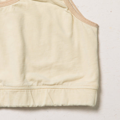 Women’s Organic Sports Bra – Plant Dyed, Toxin - Free & Anti - Microbial – Womens Underwear on Brown Living™. SKU: BVW001YS. Img 14.