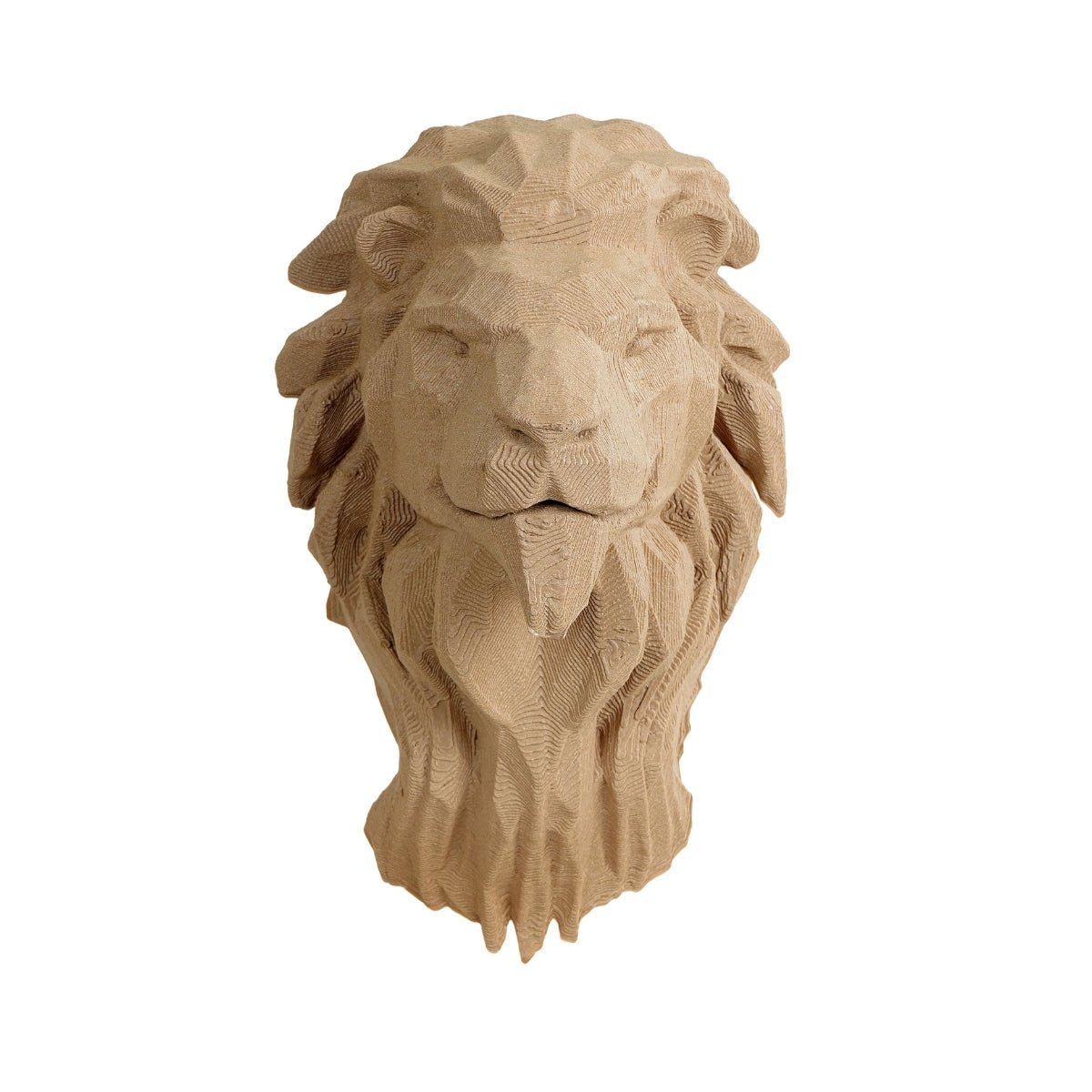 Wooden Braveheart Plant - Based Light Wood Wall Decor – Home Decor on Brown Living™. SKU: WOBREDPLLWA025. Img 2.