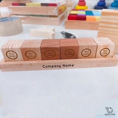 Wooden Core Values Gift – Handcrafted Desk Decor – Desk Organizers on Brown Living™. SKU: socialdice. Img 5.