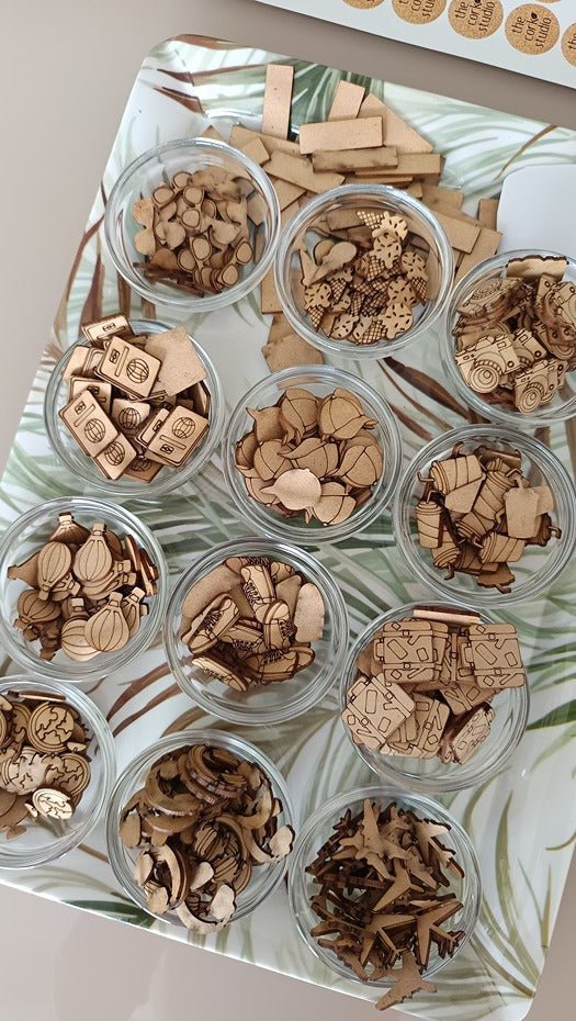 Wooden Decorative Charm – Art & Craft Supplies on Brown Living™. SKU: WOODENCHARM1. Img 1.