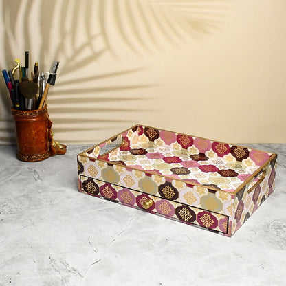 Wooden Handcrafated Drawer Box – Home Decor on Brown Living™. SKU: MJ00104BXA. Img 2.