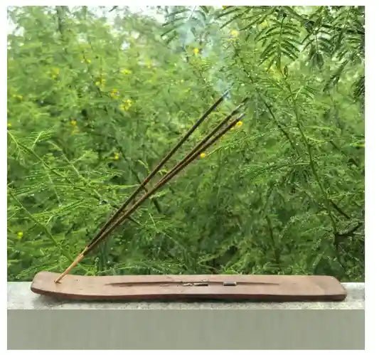 Wooden Incense Holder Stick Stand – Home Decor on Brown Living™. SKU: KHINHP-01. Img 2.