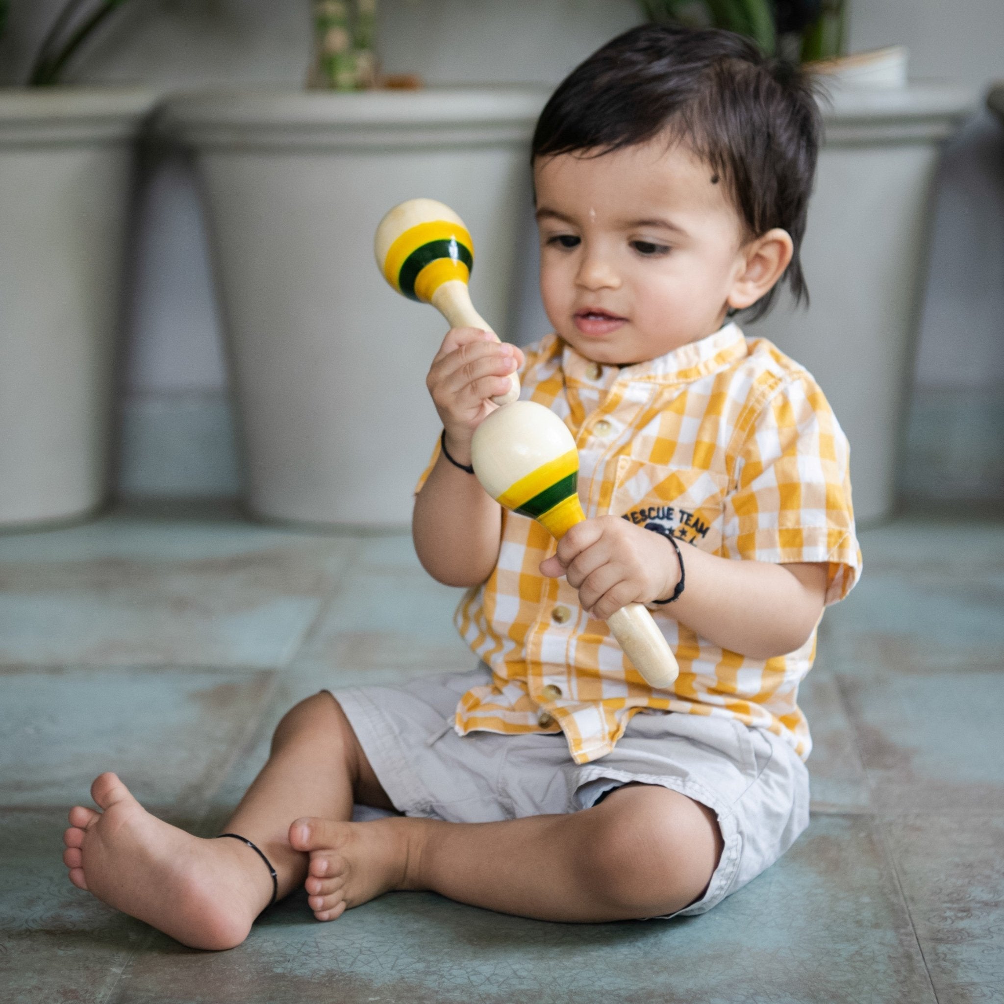 Wooden Jolly Jingle Box | Montessori Sensory Toy Set for Babies – Learning & Educational Toys on Brown Living™. SKU: TTCO001. Img 3.