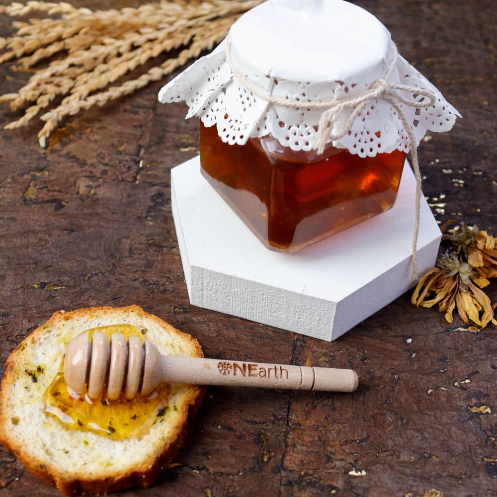 Wooden Kitchen Tools | Premium Cooking & Serving Set – Kitchen Tools by ONEarth available on Brown Living™. Honey Dipper (Pack Of 2) . SKU: OEP448a. Img 3.