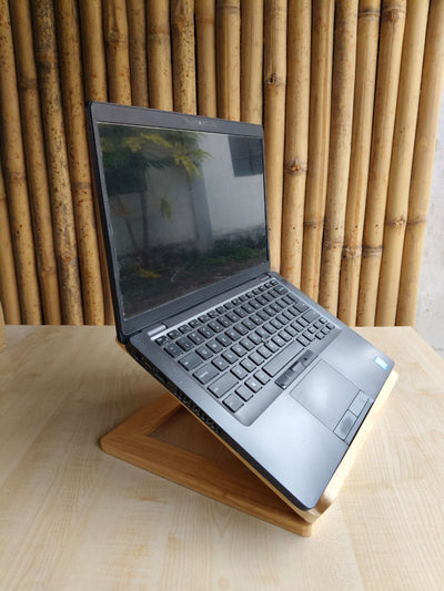 Wooden Laptop Stand – Ergonomic, Portable & Eco - Friendly – Desk Accessories on Brown Living™. SKU: LS002. Img 8.