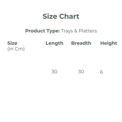 Wooden Phad Art Tray - Handpainted Serving Tray – Trays & Platters on Brown Living™. SKU: PDAMTYLGMC01. Img 3.