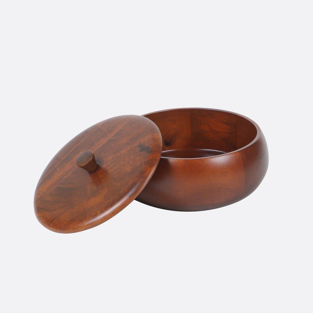 Wooden Roti Box (Small) | Mahogany Collection | Verified Sustainable by Brown Living™