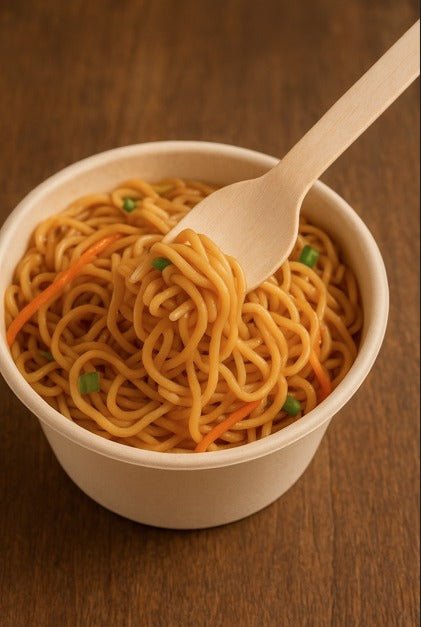 Wooden Spork | Eco - Friendly Sugarcane Spork – Cutlery on Brown Living™. SKU: CLEC-58. Img 5.