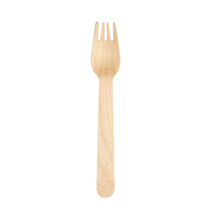 Wooden Spork | Eco - Friendly Sugarcane Spork | Pack of 10,000 – Cutlery on Brown Living™. SKU: CLEC-58. Img 2.