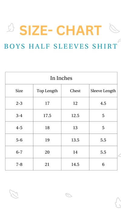 Woof Wonders Cotton Shirt for Boys – Kids Shirts on Brown Living™. SKU: WWB23G1. Img 8.