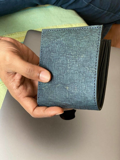 Xisha Wallet - Indigo | Verified Sustainable by Brown Living™