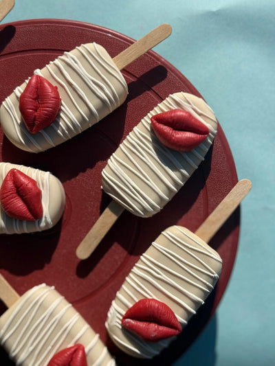 XOXO Soap | Love Themed Handmade Glycerin Soap Bar | Natural Bath Bar – Body Soap on Brown Living™. SKU: SS-15. Img 2.