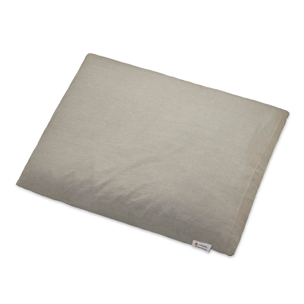 Zabuton Cushion for Meditation & Zafu filled with Cotton - Cushion Grey | Verified Sustainable by Brown Living™