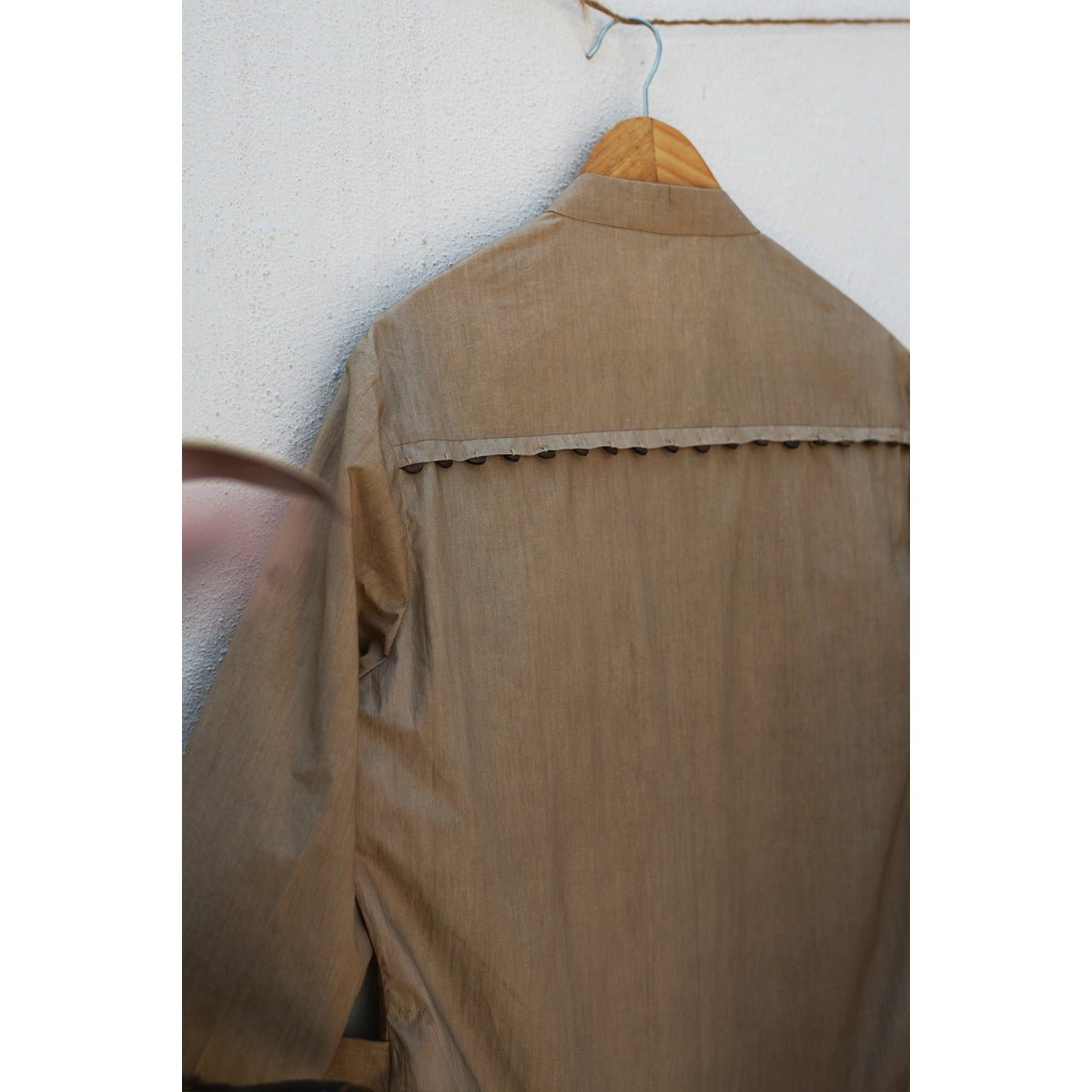 Zeev Cotton Kurta for Men | Comfortable Everyday Ethnic Wear – Mens Ethnic Sets on Brown Living™. SKU: SG0097XSn. Img 5.