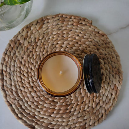 Zen Scented Soy Wax Candle – Relaxing Aromatherapy – Candles & Fragrances on Brown Living™. SKU: BGSC000006. Img 3.