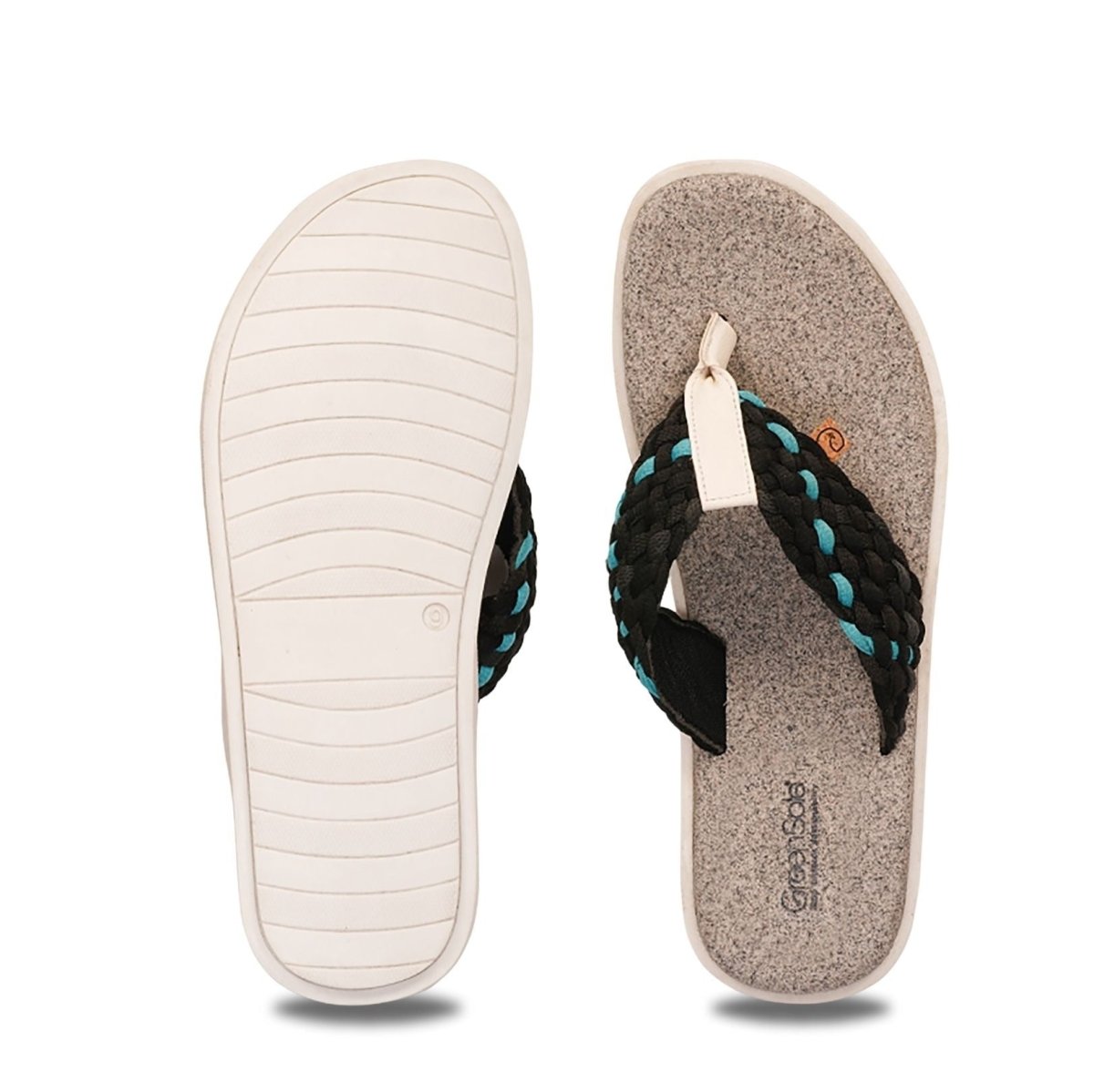 Zen Weaves Men's Vegan Flip Flops | Verified Sustainable by Brown Living™