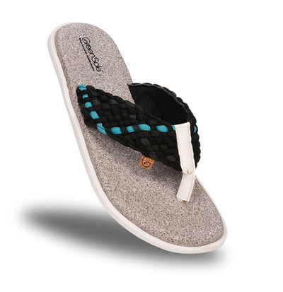 Zen Weaves Men's Vegan Flip Flops – Mens Slipons on Brown Living™. SKU: GreenSole_FL00000444. Img 5.