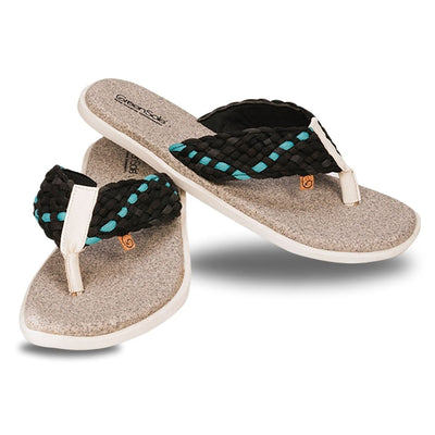 Zen Weaves Men's Vegan Flip Flops – Mens Slipons on Brown Living™. SKU: GreenSole_FL00000443. Img 4.