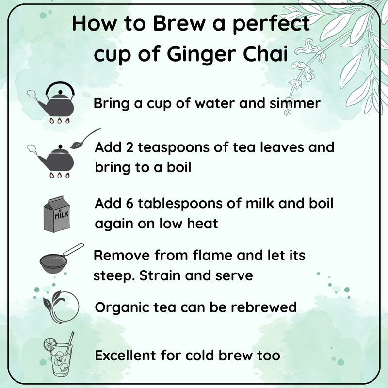 Zestful Ginger Chai - Health and Wellness Tea | Verified Sustainable by Brown Living™