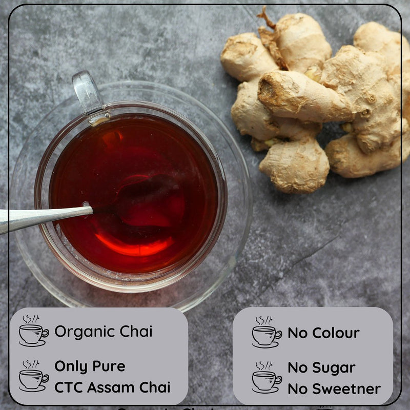 Zestful Ginger Chai - Health and Wellness Tea | Verified Sustainable by Brown Living™