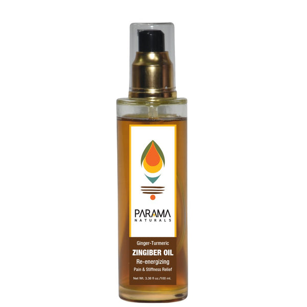 Zingiber Oil Re - Energizing Pain & Stiffness Relief | Verified Sustainable Body Oil on Brown Living™