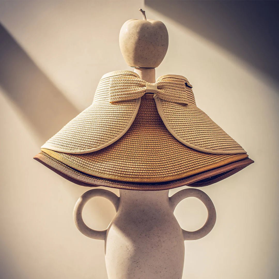 Zippi Visor Hat | Lightweight Sun Visor For Travel & Outdoor Wear – Womens Hat on Brown Living™. SKU: MBNL004011. Img 1.