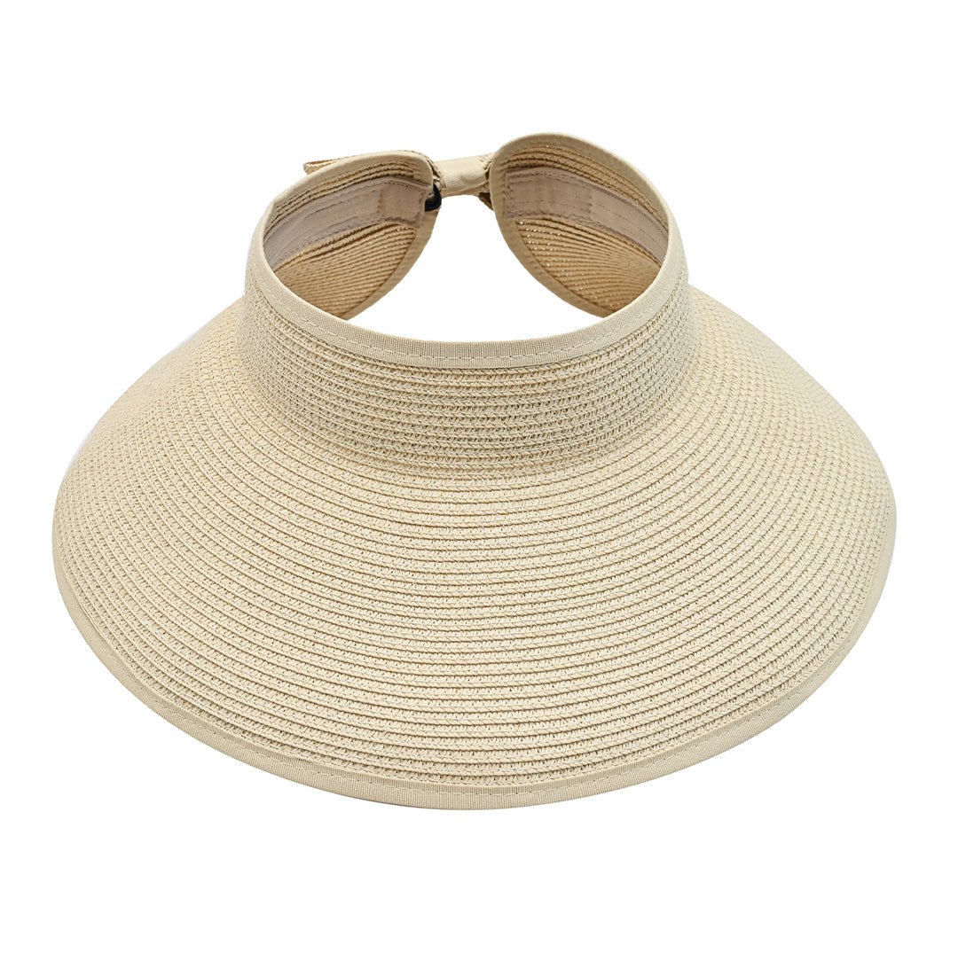 Zippi Visor Hat | Lightweight Sun Visor For Travel & Outdoor Wear – Womens Hat on Brown Living™. SKU: MBNL004011. Img 8.